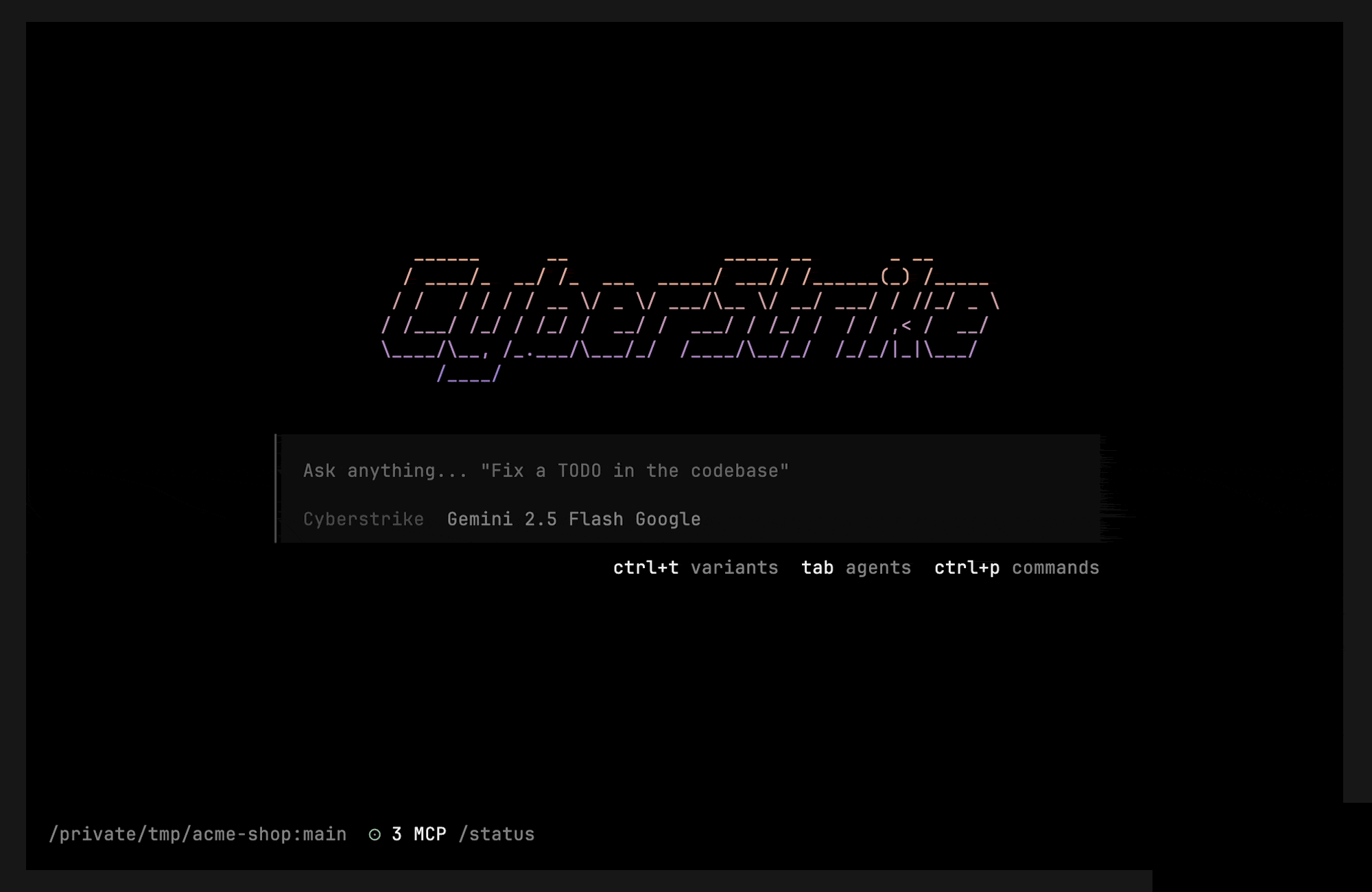 Opening the session picker with leader+l